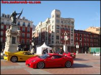 Ferrari en la Plaza Mayor